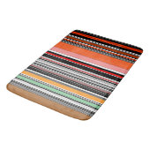 Mooie kleurrijke strepen badmat (Gekanteld)