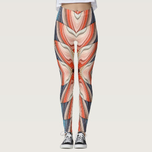 Mooie kleurrijke trendy "Ratti_Creative_Arts" Legg Leggings