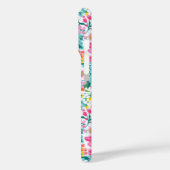 Mooie Kleurrijke Tuin Met Monogram Case-Mate iPhone Case (Achterkant / Links)