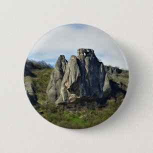 Mooie Kliffen Foto Ronde Badge Button 5,7 Cm