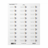 Mooie Koala Beer Baby Borrel Etiket (Full Sheet)