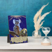 Mooie Koala Schrift Plaque Galaten 6:8 Fotoplaat (Zijkant)