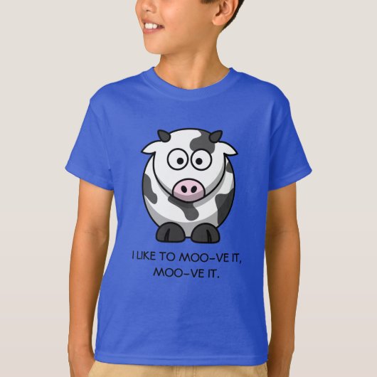 Mooie Koe Shirt (Voorkant)