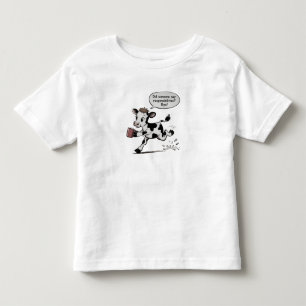 Mooie Koe Verantwoordelijkheid Peuter T-shirt