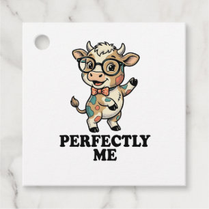 Mooie Koeien Shirt Met Bril Perfecte Sfeer Bedankjes Labels