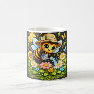 Mooie koffie-explorer kuiken dames T-shirt | Kawai Koffiemok