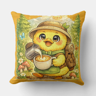 Mooie Koffie Ontdekkingskip Deken Kussen | Kawaii