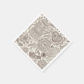 Mooie Koffiekeuken Drink Servetten (Hoek)