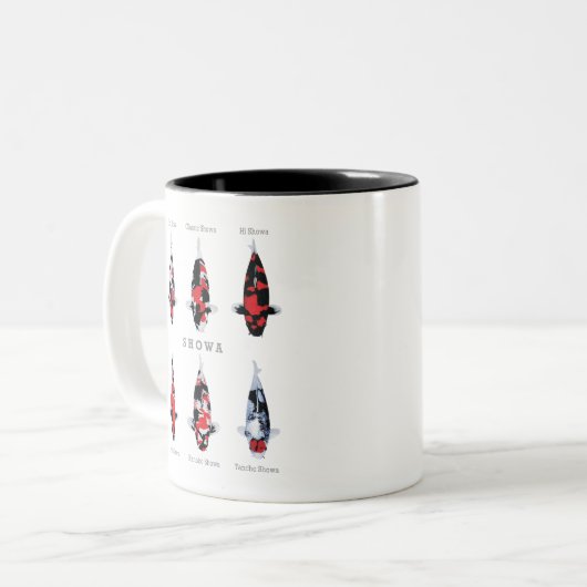 Mooie Koi Fish Mok – Elegant & Uniek Cadeau (Voorkant links)