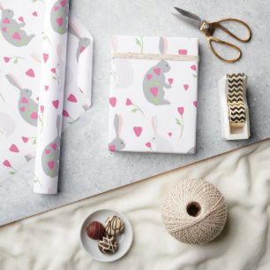 Mooie konijntjes. cadeaupapier