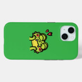 mooie krokodil Case-Mate iPhone case (Achterkant (horizontaal))