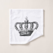Mooie Kroon Bad Handdoek (Wasdoekje)