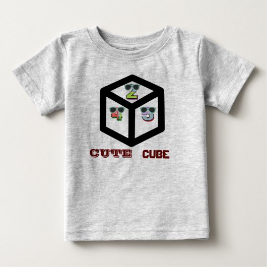 Mooie Kubus T-Shirt (Voorkant)