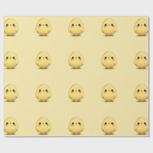 Mooie Kuiken Inpakpapier Schattig Babykuiken Cadea
