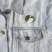 Mooie kunst ronde button 3,2 cm (In situ)