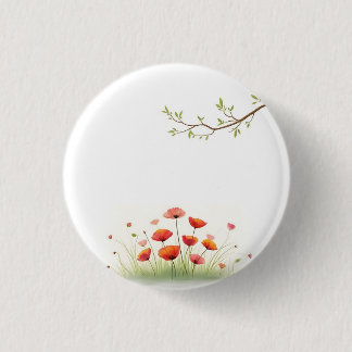 mooie kunst ronde button 3,2 cm