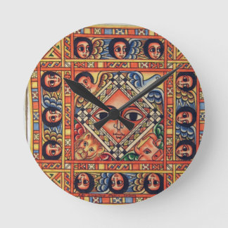 Mooie kunsthorloge ronde klok