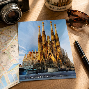 Mooie La Segrada Familia - Spanje Briefkaart