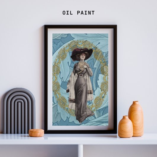 Mooie Lady Decoupage Tissue Papier