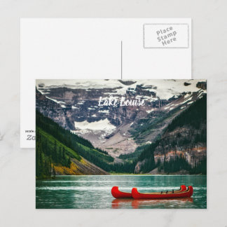 Mooie Lake Louise, Canada Ansichtkaart Briefkaart