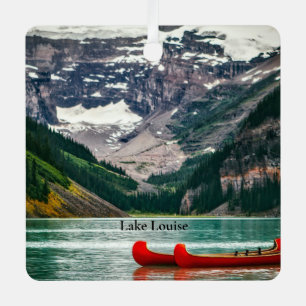 Mooie Lake Louise, Canada Metalen Ornament