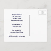 Mooie Lake Tahoe, adreswijziging Aankondigingskaart (Achterkant)