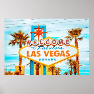 Mooie Las Vegas, Nevada, VS Poster