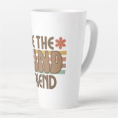 Mooie latte Mok (Rechterhoek)