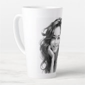 Mooie latte Mok (Linkerhoek)