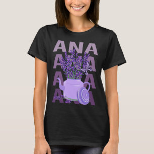 Mooie Lavendel - Ana Naam T-shirt