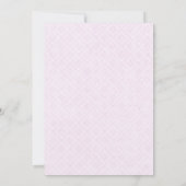 Mooie Lavendel bruids thee Britse bruiloft douche Kaart (Achterkant)