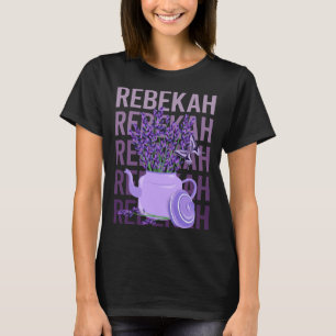Mooie Lavendel - Rebekah Naam T-shirt