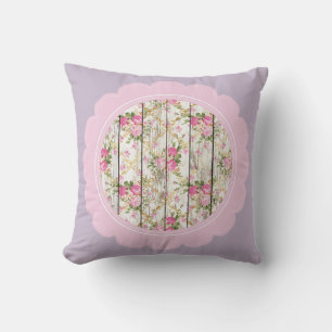Mooie lavendel, roze en witte bloemen kussen
