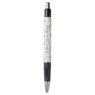 Mooie Lavendel Witte Bloemen Bruidsdouche Pen