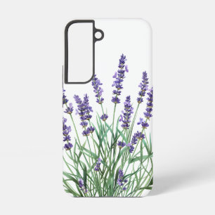 Mooie lavender Garden Flower Floral Samsung Galaxy Hoesje