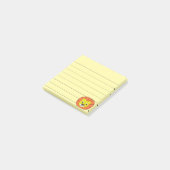 Mooie Leeuw Tekening 3x3 Post-it® Notes (Schuin)