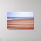 Mooie lege strand Abstracte Canvas Art (Voorkant)