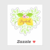 Mooie Lemon Sticker (Vel)