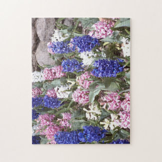 Mooie lente Hyacinten legpuzzel