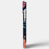 Mooie lente roze & rood bloemmotief kunst Case-Mate iPhone case (Achterkant / Links)