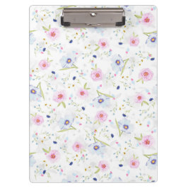 Mooie lente waterverf klembord