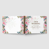 Mooie Lente Wilde Bloemen Trouw Gastboek Gastenboek (Volledig)