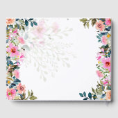 Mooie Lente Wilde Bloemen Trouw Gastboek Gastenboek (Achterkant)