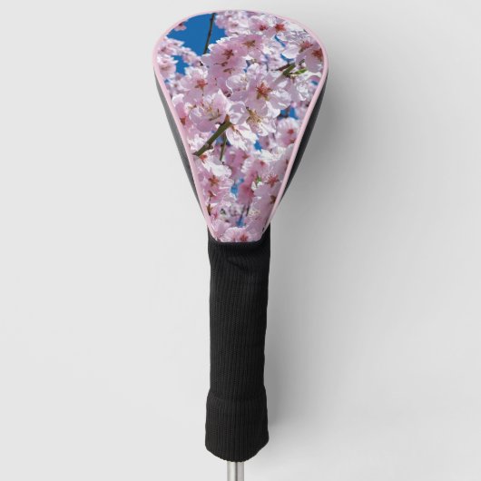Mooie lenteskers bloesems golfheadcover (Voorkant)