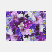 Mooie lentevloerbloemen, vuurlemen fleece deken (Voorkant (Horizontaal))