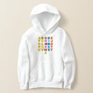 Mooie Letters Grappig Leren Alfabet Regenboog Kleu