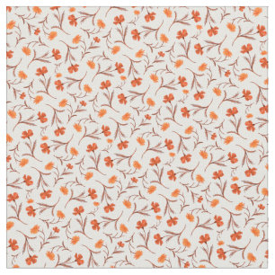 Mooie Liberty-bloemen Fall Cute en meisjesachtig b Stof