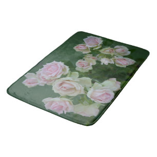 Mooie lichte roze rozen badmat
