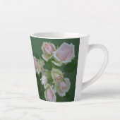 Mooie lichte roze rozen latte mok (Rechts)