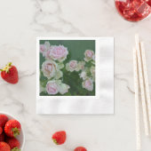 Mooie lichte roze rozen servet (Insitu)